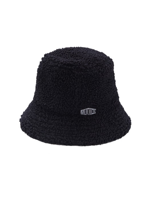 Teddy bucket hat 002 Black