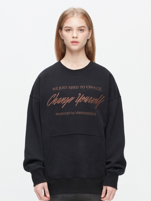 AUTOGRAPH CREWNECK BLACK