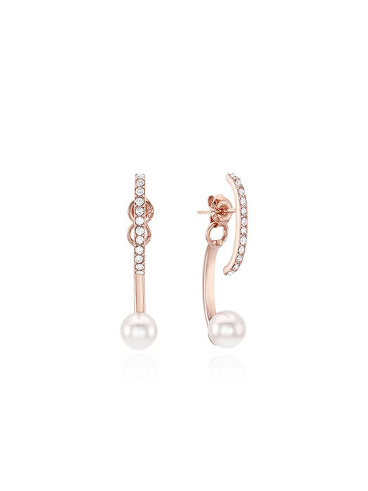 EM0225 Double Layered Earring