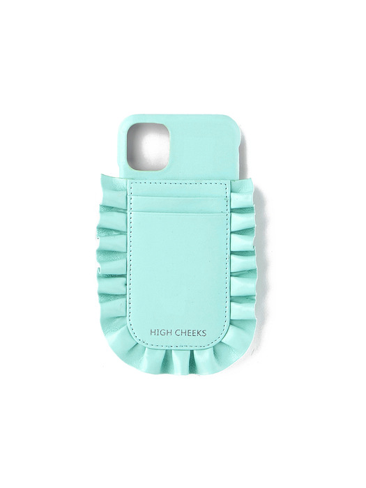 Audrey Ruffle Phonecase_Mint