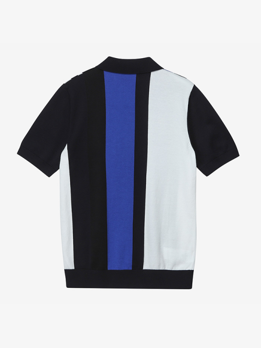 [Authentic] Bold Stripe Knitted Shirt(608)