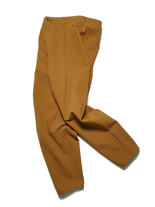 [COINONIA CANVAS]10s Oxford baggy pants 20ver-Mustard