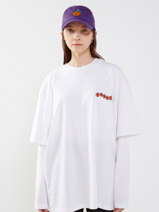 [SM20 SV X Sesame Street] Friends Oversized T-Shirts(White)