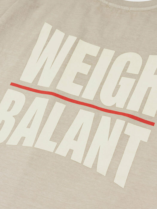 Pigment Weigh in on Issue Tshirt - Beige
