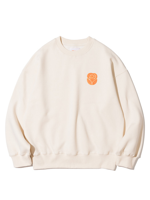 Essential Rose Sweatshirt [CREAM]