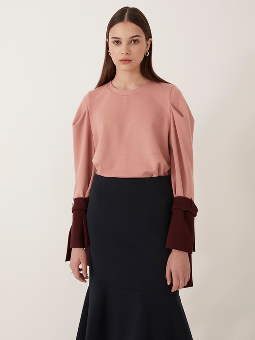 Puff Sleeve Blouse_Pink