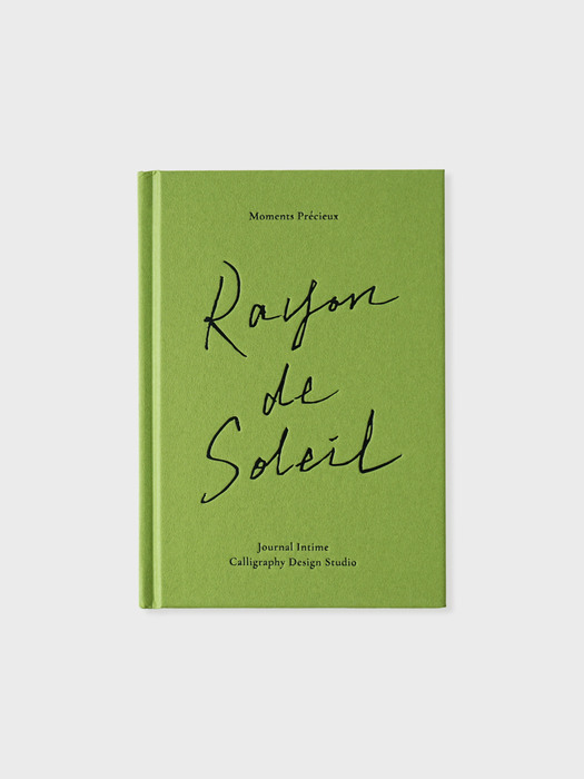 Rayon de Soleil Diary - Grass Green