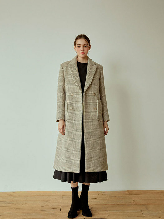 Classic Check Coat[gray]
