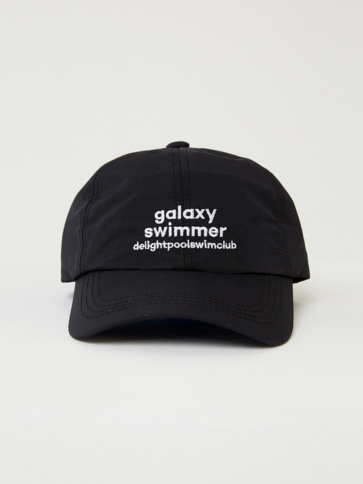 Galaxy Swimmer Cap - Cosmic black
