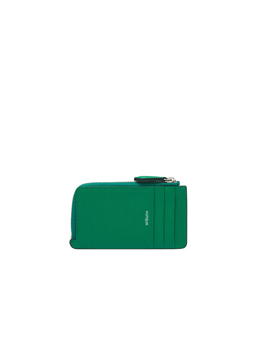 Magpie Zipper Card Wallet (맥파이 지퍼 카드지갑) Green