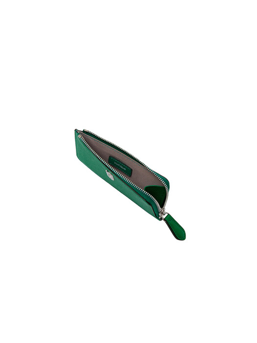 Magpie Zipper Card Wallet (맥파이 지퍼 카드지갑) Green