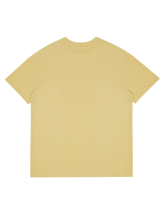 [EXCLUSIVE] PET CLUB COTTON T-SHIRT, YELLOW