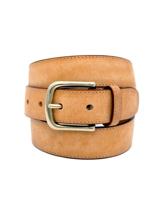 30mm Leather Belt (Natural)