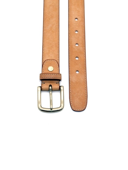 30mm Leather Belt (Natural)