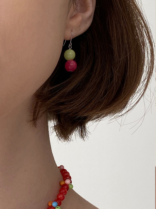 juicy pop candy earrings