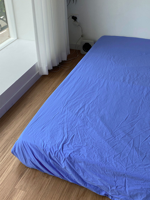 80s Cobalt blue mattress cover