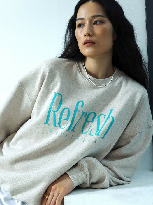 Refresh Sweatshirt heather pink