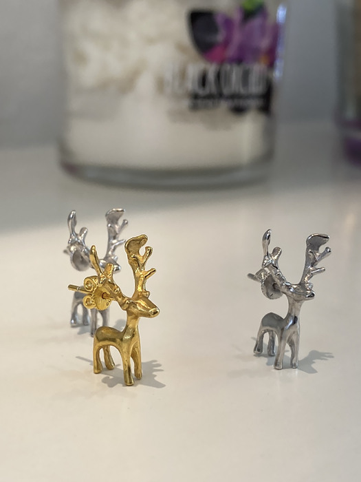 Deer  earrings