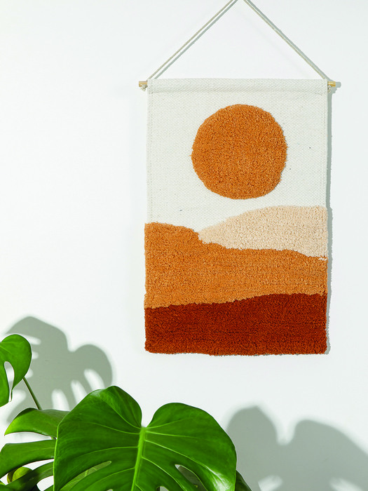 월행잉 Desert wall hanging