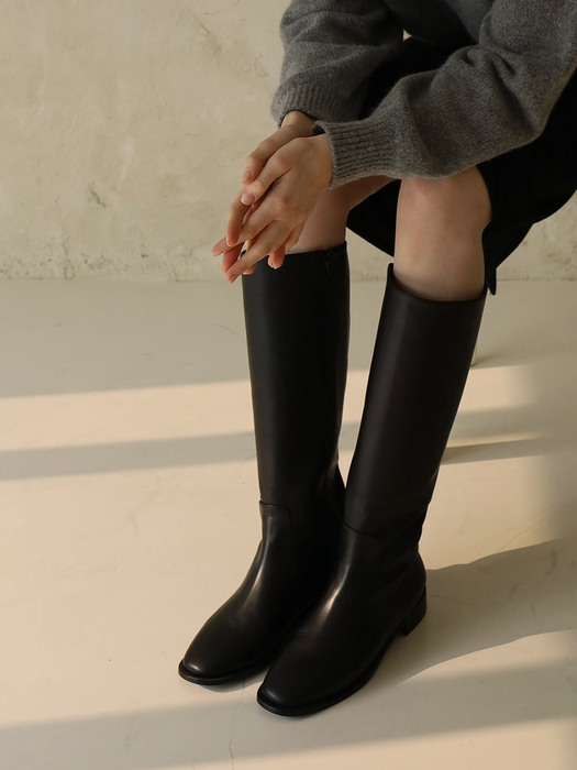 manon long boots_black