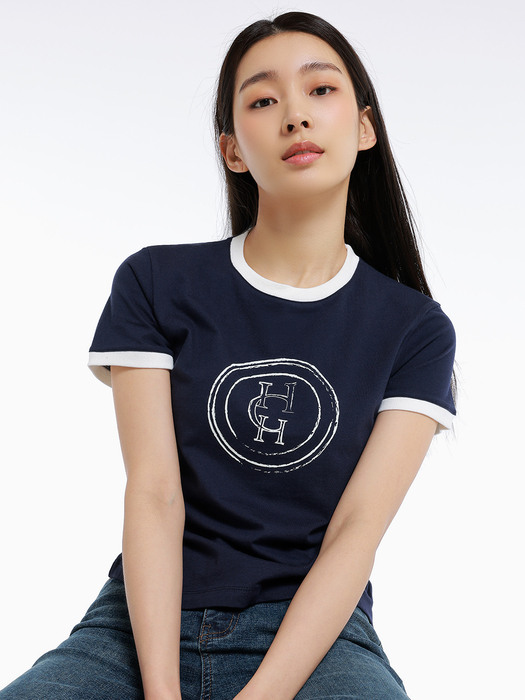 HARDCORE LOGO VINTAGE TEE Navy