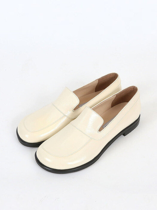 MOOD PENNY LOAFER, GLOSSY NATURAL