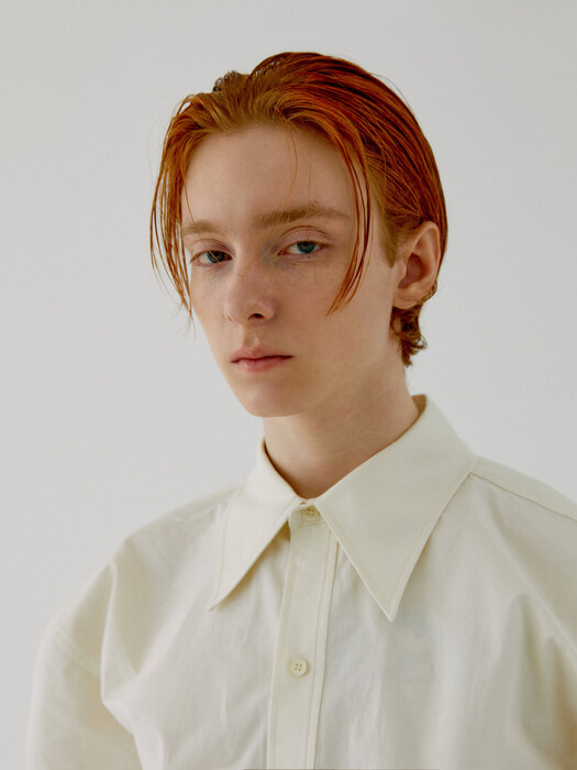 ANDREW COTTON SHIRT [CREAM]