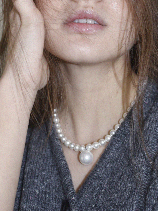 Classic Pearl Ball Necklace