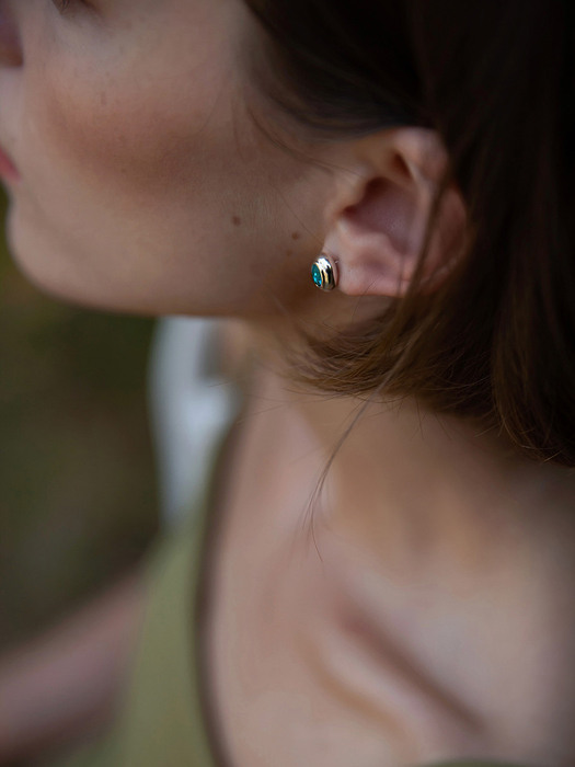 blue apatite earrings