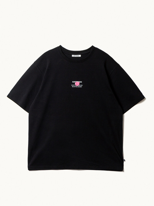 [UNISEX]Apple tree T-shirt Black