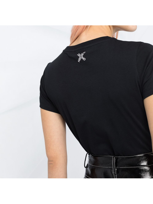 22SS 여성 크로스 로고 티셔츠 블랙 2TS850 4SJ 99