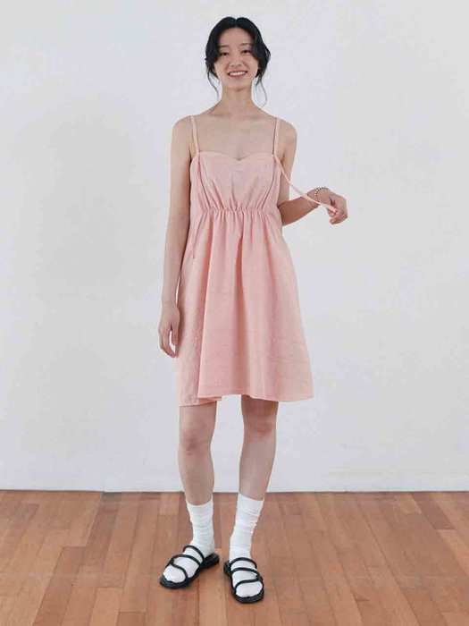 Cuddle dress (salmon pink)