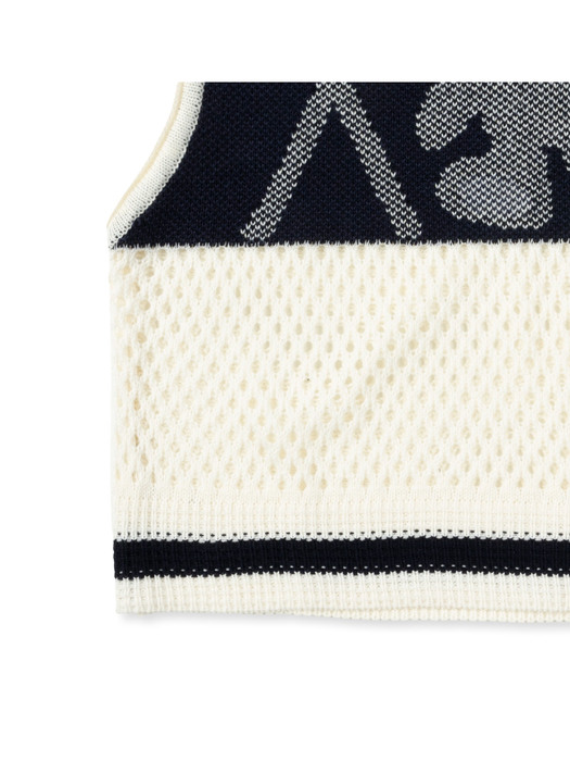 BEAR NET KNIT VEST IV