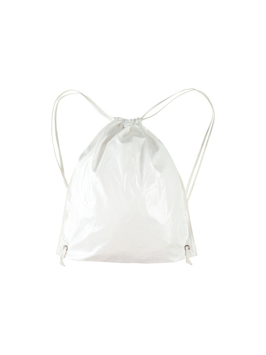 STRING COATING BACK PACK IN WHITE