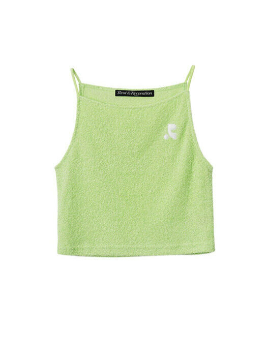 [EXCLUSIVE]RR TERRY SLEEVELESS TOP - GREEN