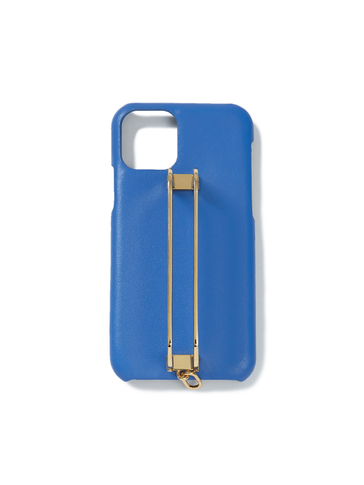 Phone Case with Leather Strap Liney Blue