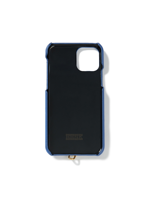 Phone Case with Leather Strap Liney Blue