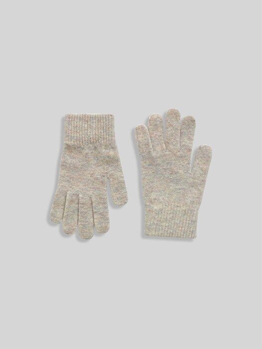 [SALT Label] CASHMERE SOFT GLOVE_MULTI IVORY