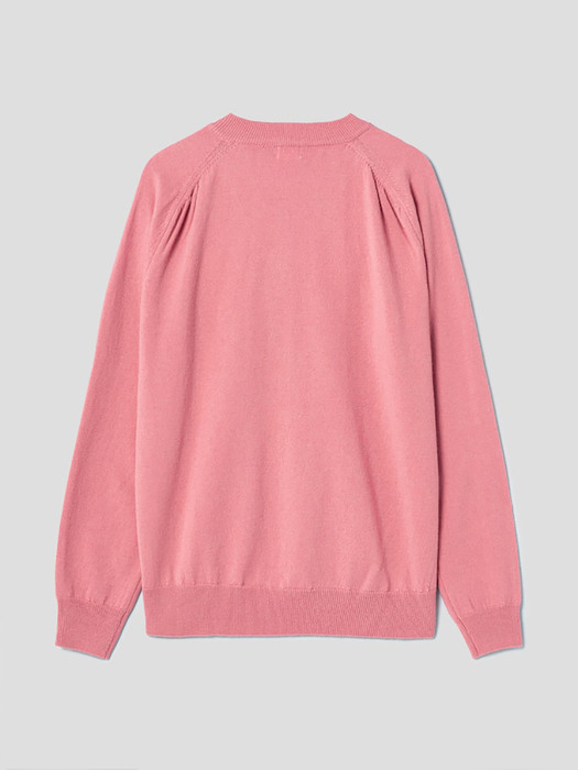 Cashmere Neck Pullover  Baby Pink (WE2Y51C67X)