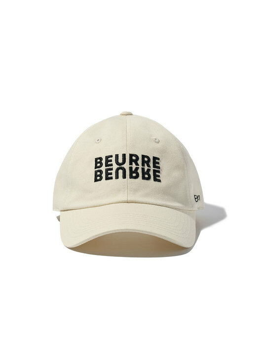 [마니에]ep.7 BEURRE Decalcomanie Ballcap (BEIGE) [W CONCEPT]