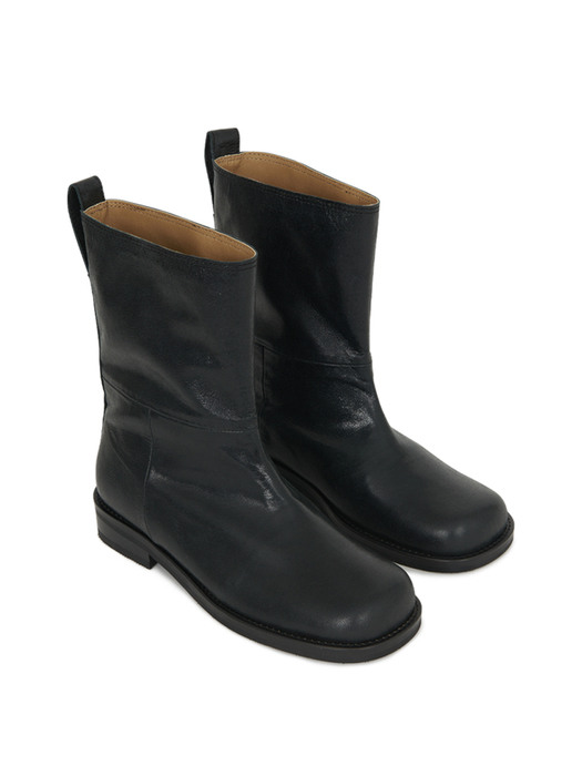 K22-SH047  / STRAIGHT MID BOOTS