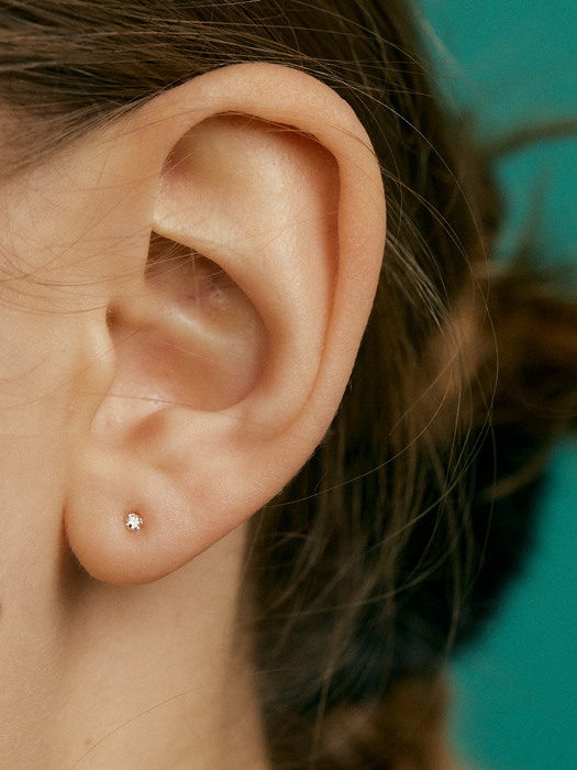 Petit Gold 14k cubic earrings