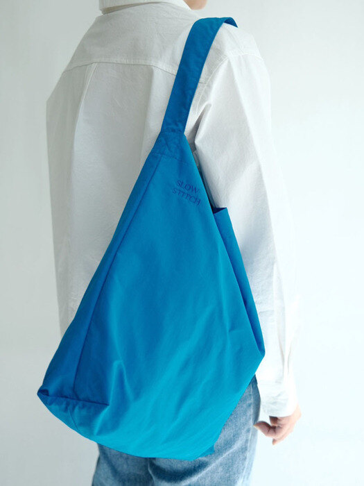 Lucky daily bag ( summer blue ) 나일론백 에코백 무지에코백