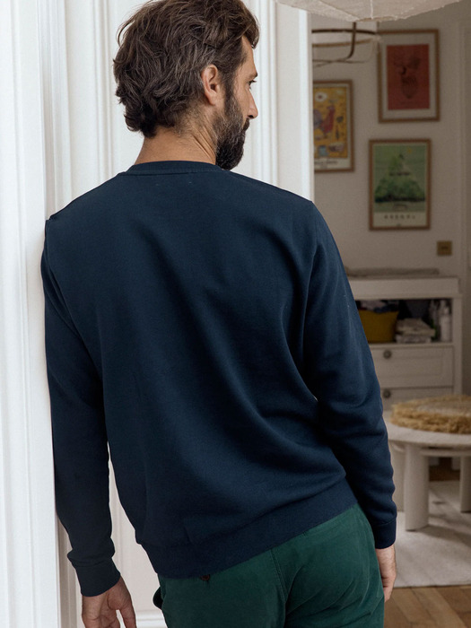 SURF IN PARIS SWEATSHIRT_NAVY BLUE/GREEN