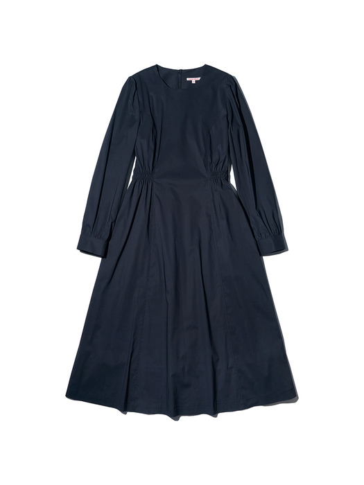 A3464 Etoile round one-piece_Navy