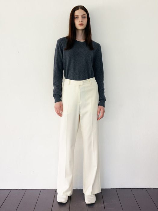 Wool Blended Slimfit Pants  Ivory(WE3921C610) (WE3921C610)