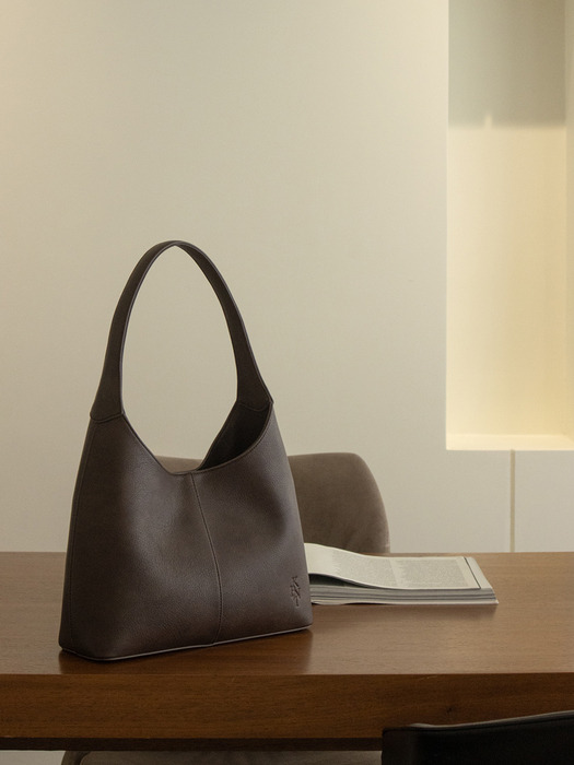 Poje hobo bag_dark brown