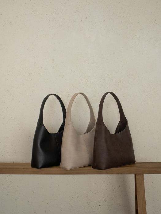 Poje hobo bag_dark brown