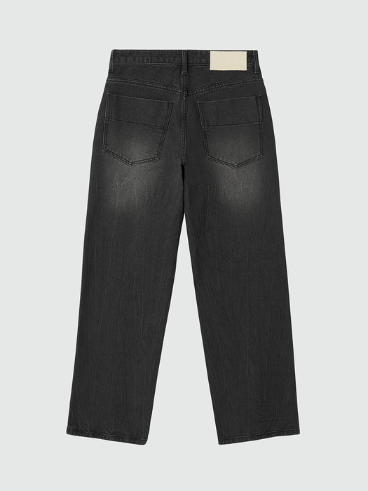 Mid Rise Wide Jeans DCPT027CRBlack2