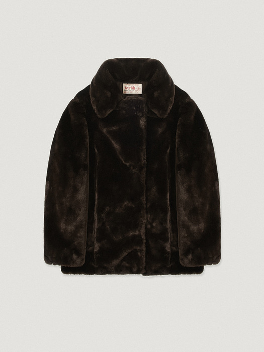 Eco Soft Brown Fur Jacket